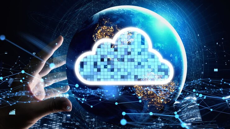 Conceptual cloud computing and data storage technology for future innovation