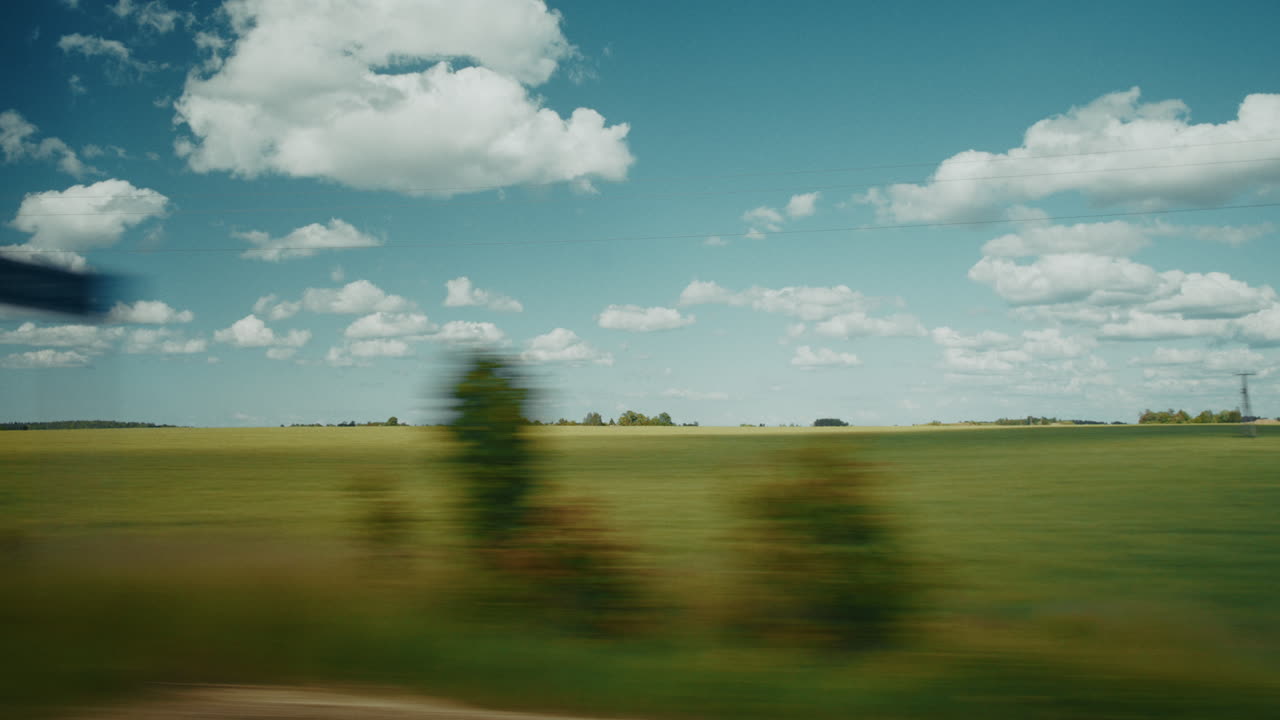 paisaje de campo de verano