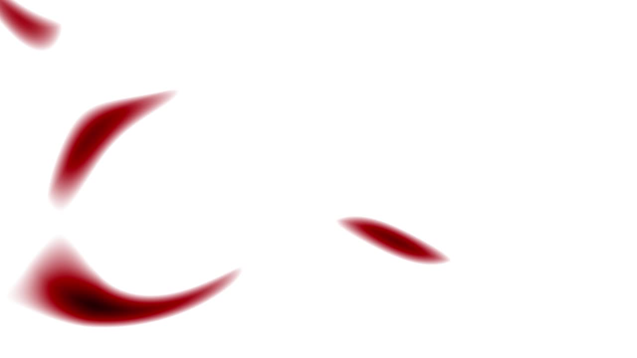 циклическая анимация. абстрактный красочный волнистый красный фон. 3d-рендеринг.