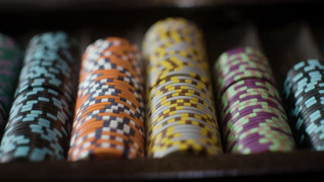 estuche para fichas de poker.