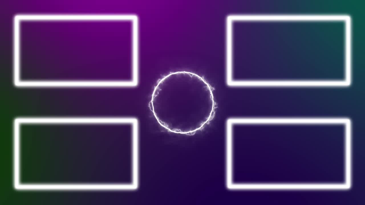 シンプルグラデーション エンドカード エンドスクリーン モーショングラフィックス