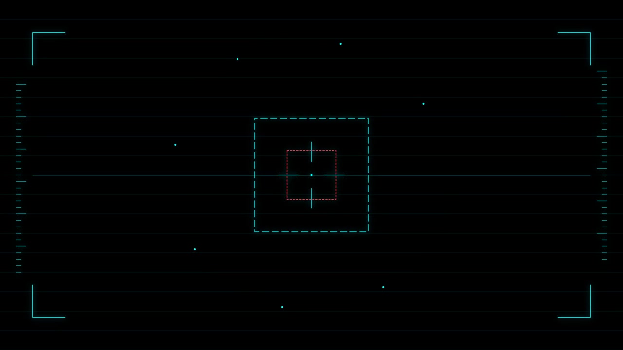 Digital Camera Viewfinder Interface with Focusing Reticle