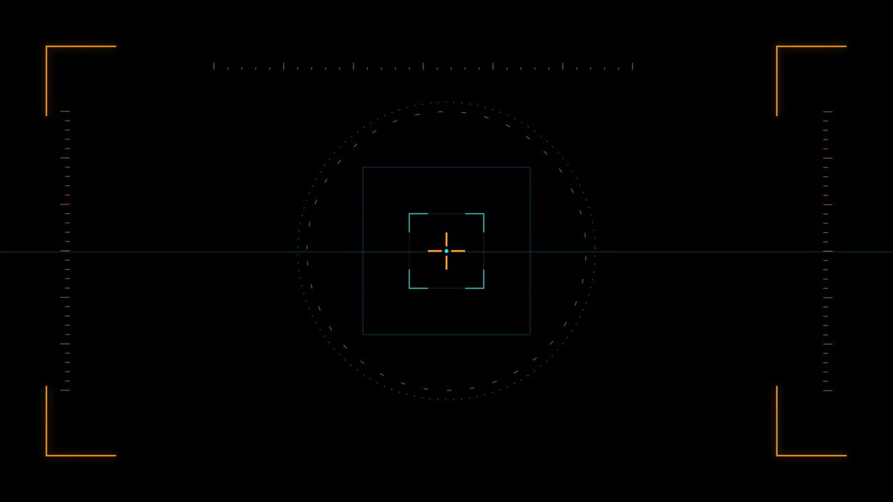 Digital Heads Up Display Interface With Targeting Reticle