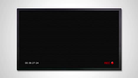pantalla de televisión cctv para la vigilancia de vídeo