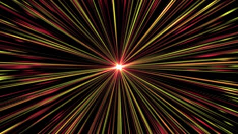 rayo de luz del sol bucle gráfico vj