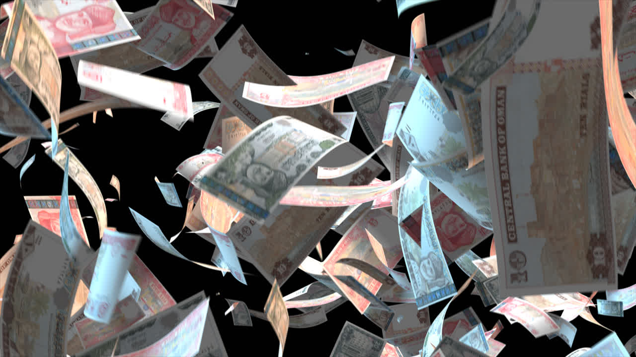 떨어지는 돈 애니메이션