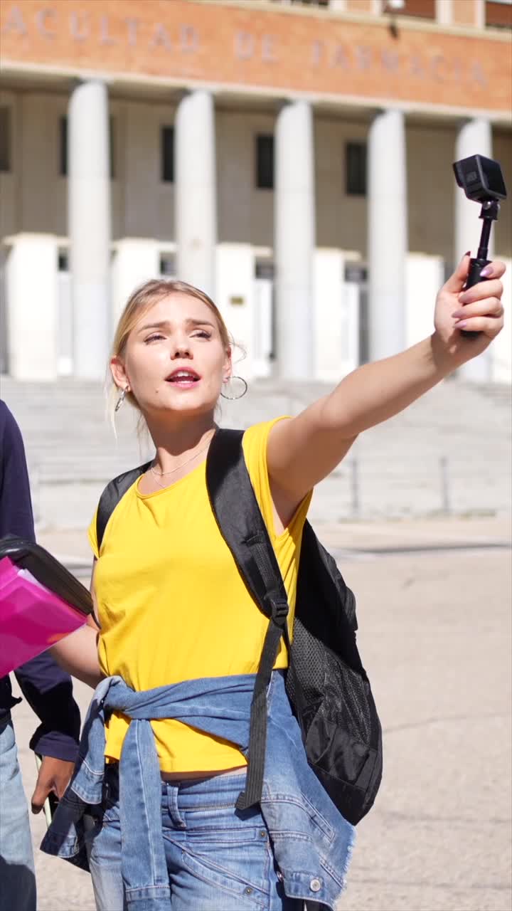 Group of Students on University Campus