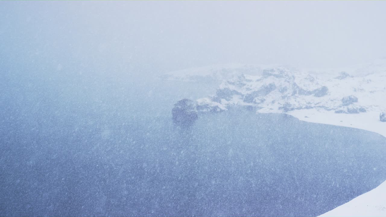 눈 인 해안, 아이슬란드