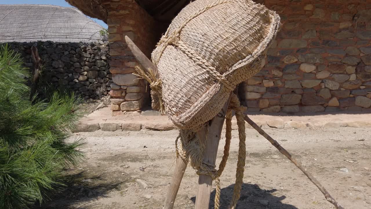 primer plano de jige coreano tradicional en nagan eupseong folk village