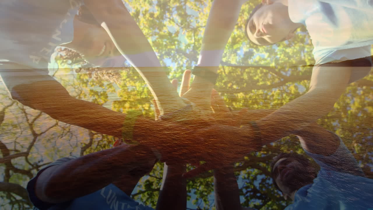 성공을 축하하는 팀