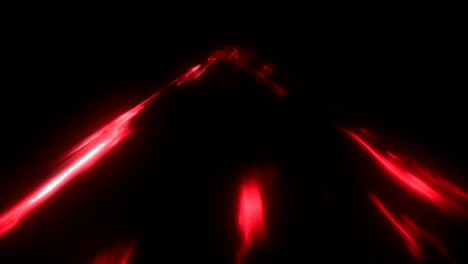 túnel de energía futurista de ciencia ficción en el espacio luces brillantes renderización 3d