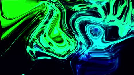 fondo de ondas de color verde y azul abstractas