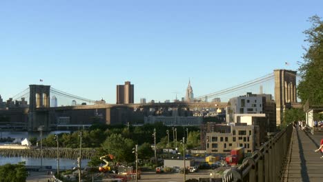 ponte di brooklyn da brooklyn