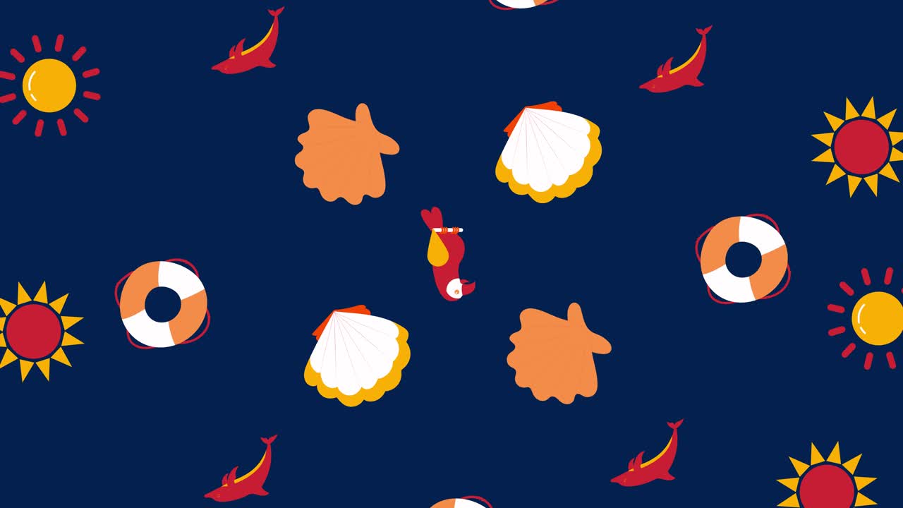 손으로 그린 듀들 배경