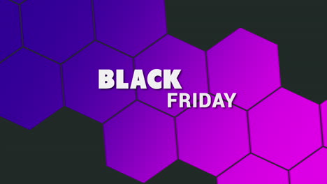 neon hexagons: back fridays dark elegance