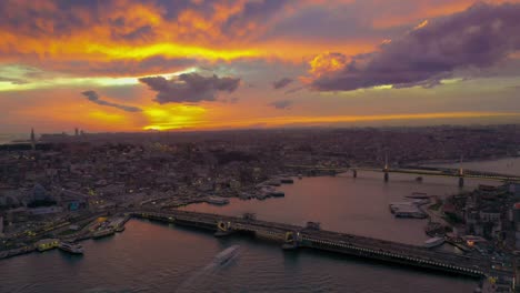 el lapso de tiempo del bósforo de estambul
