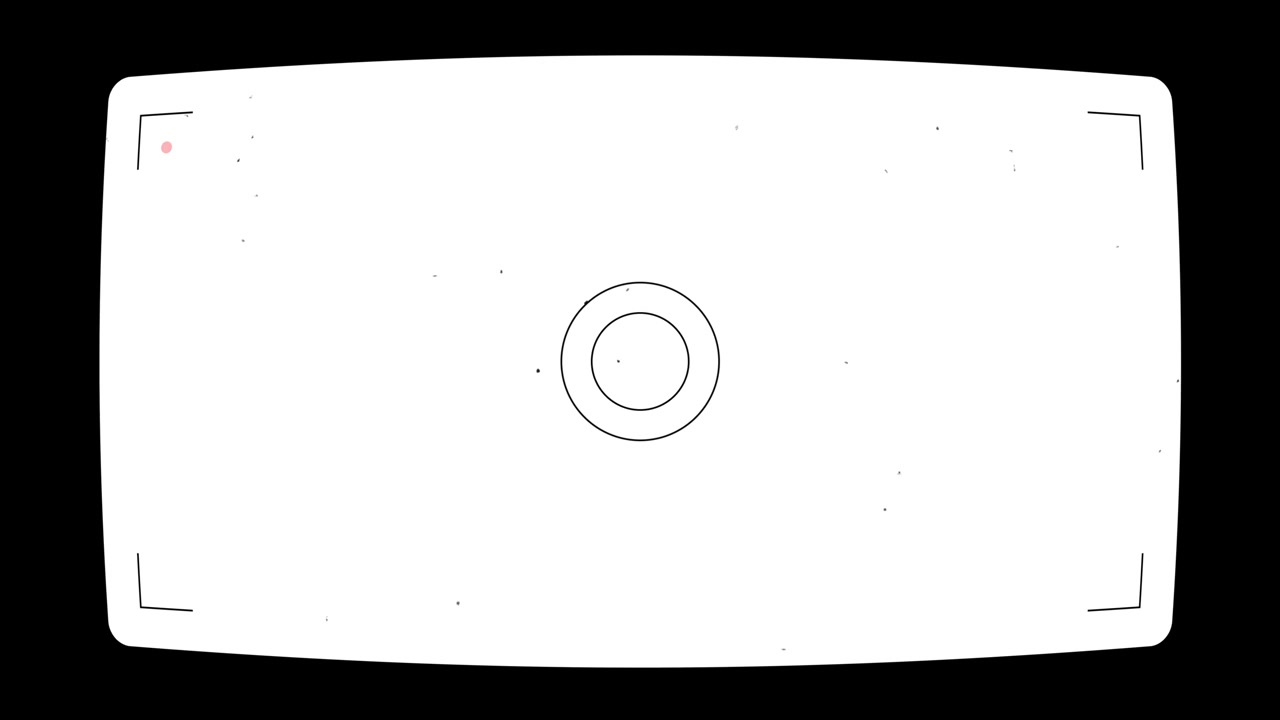 Digital Camera Viewfinder Overlay with Recording Indicator