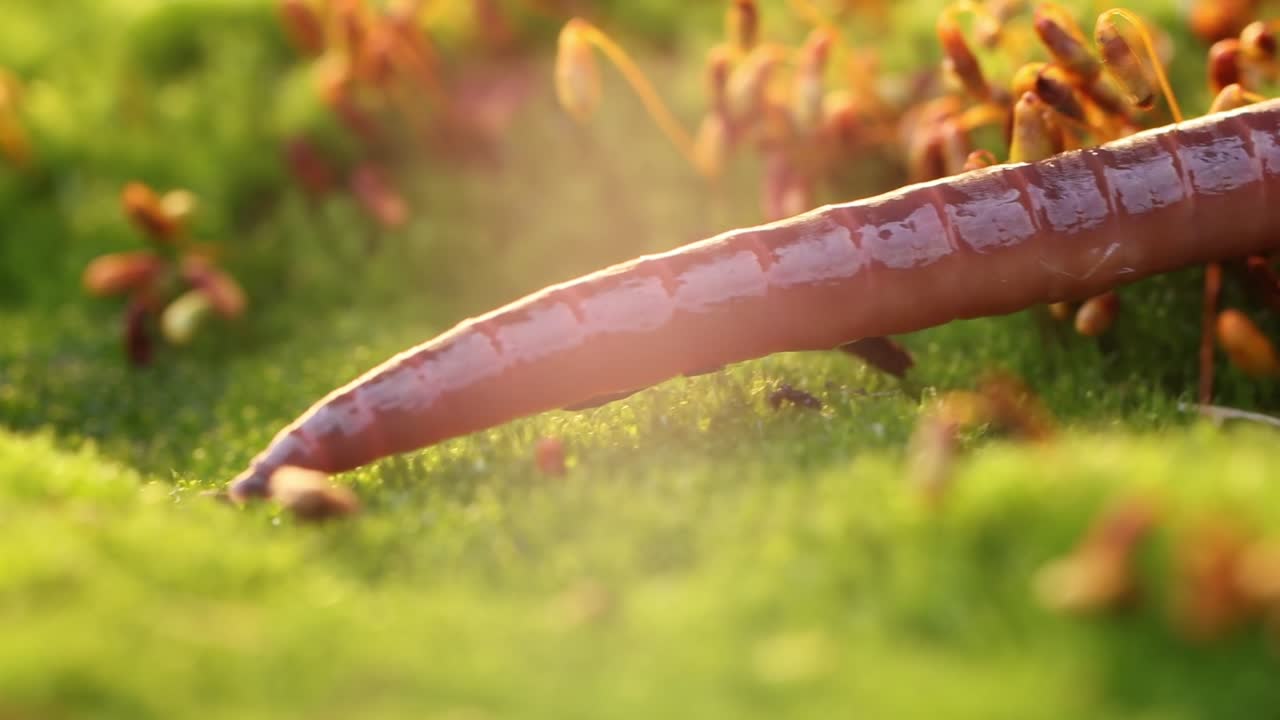 una lombriz de tierra es un invertebrado terrestre que pertenece a la clase clitellata, orden oligochaeta, filo annelida. exhiben un plan corporal de tubo dentro de un tubo.