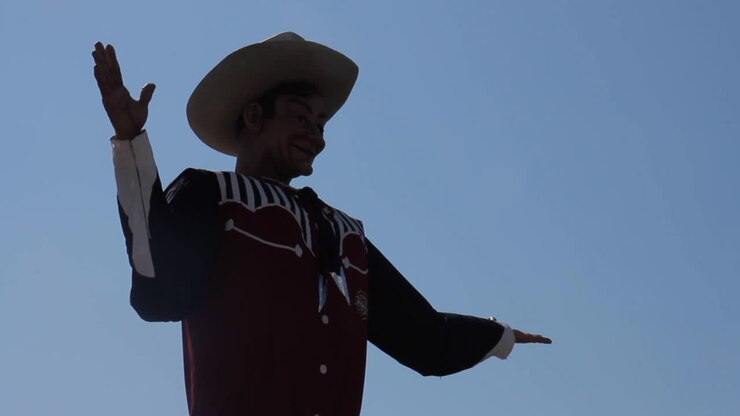 Big Tex statue at the State Fair of Texas