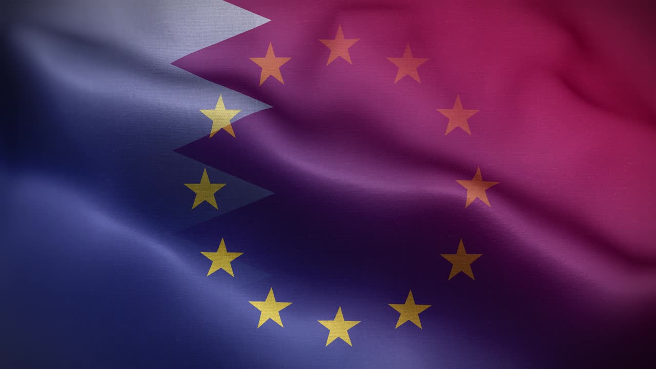 eu 바레인 발 루프 배경 4k