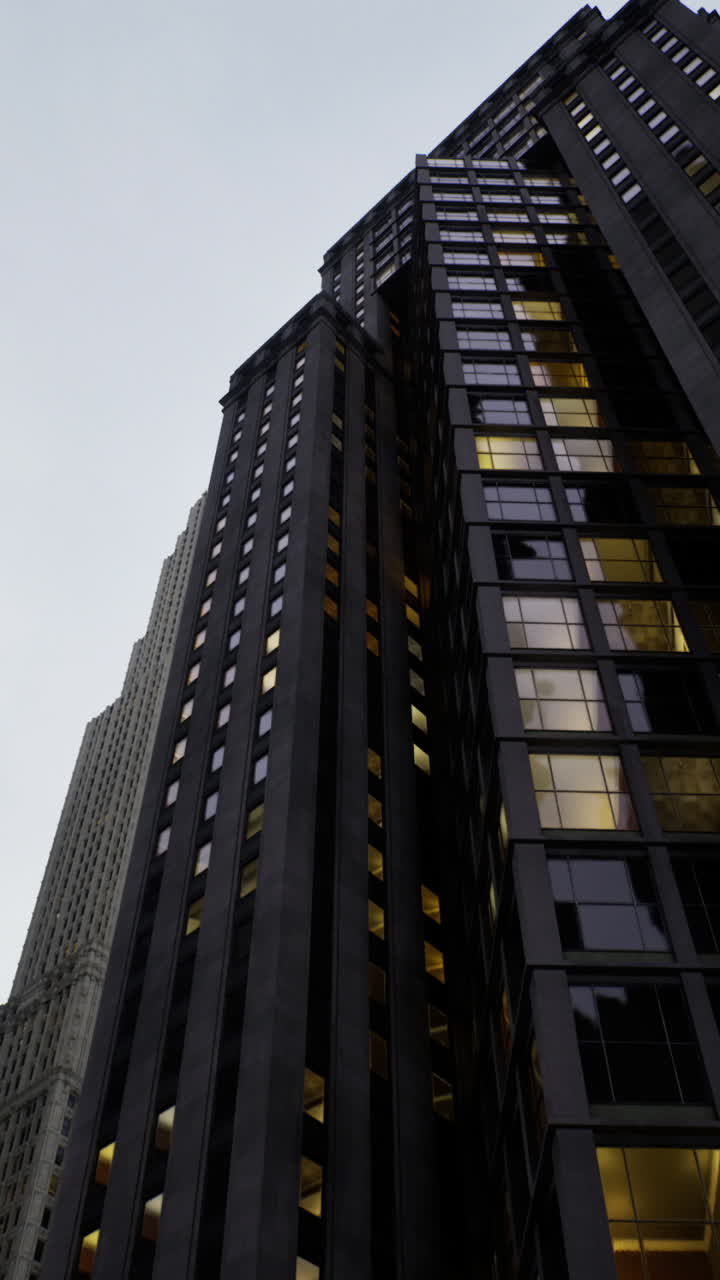 Luminous structures contribute to lively and energetic cityscape after dark