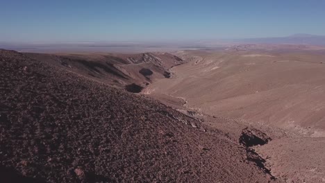 the atacama desert with an arid landscape in northern chile_forward shot