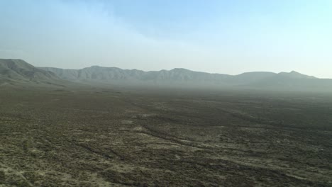 drone day cloudy north coahuila mexico semi-desert mountain la azufrosa area