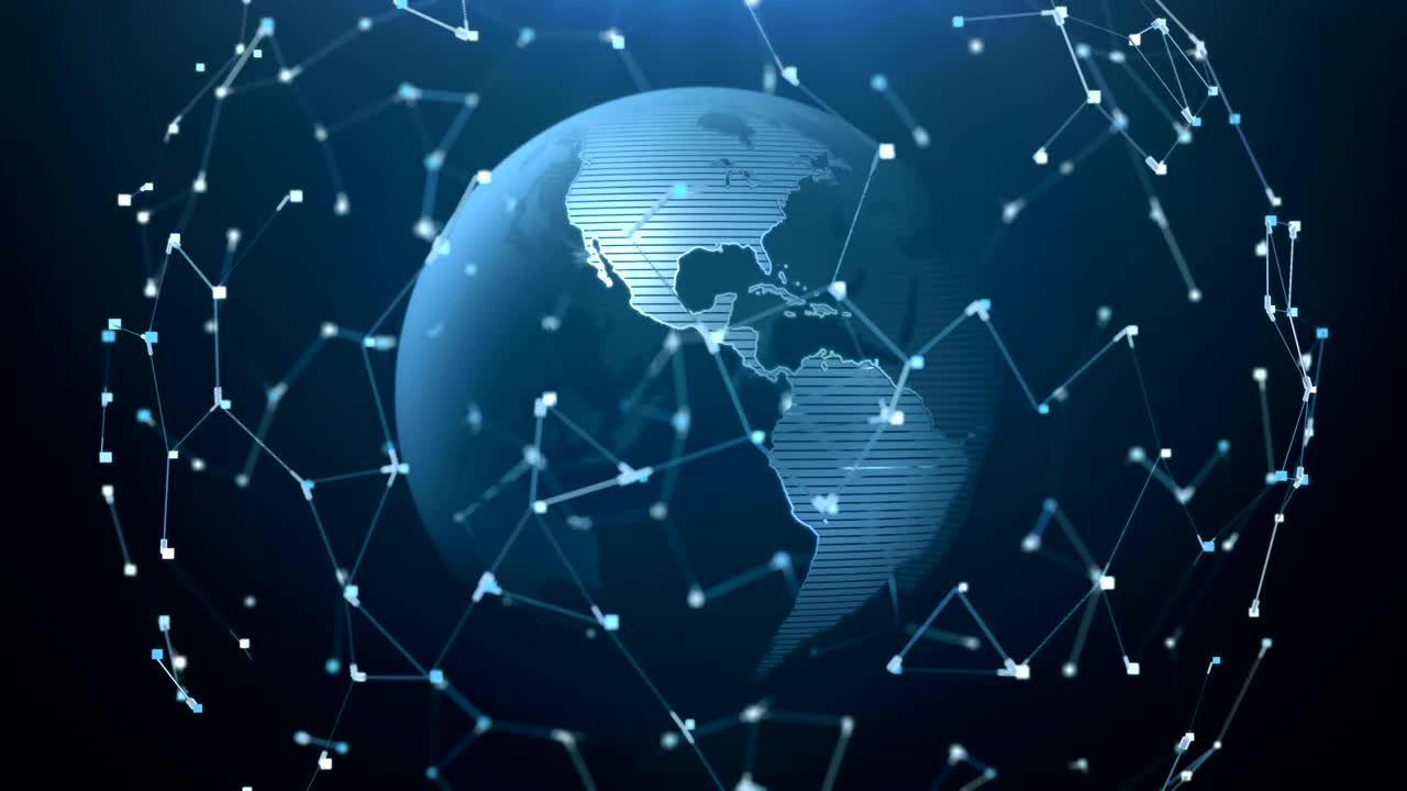 Rotating Earth Background