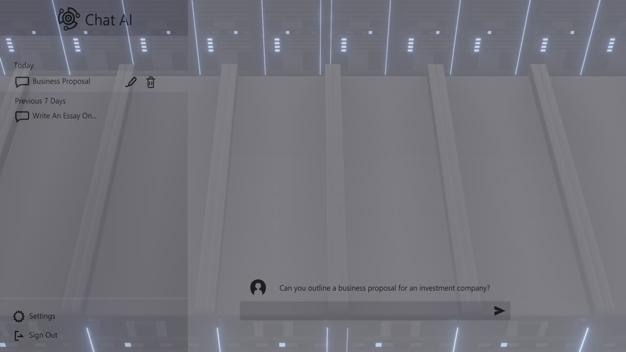 채팅 로고와 대화 텍스트는 서버 방의 서버에서 데이터 처리를 통해 처리됩니다.