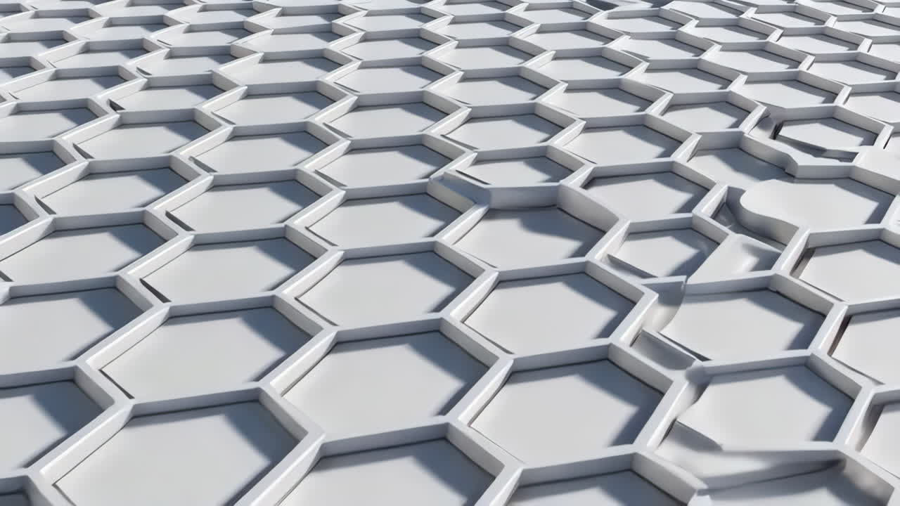 patrón hexagonal abstracto