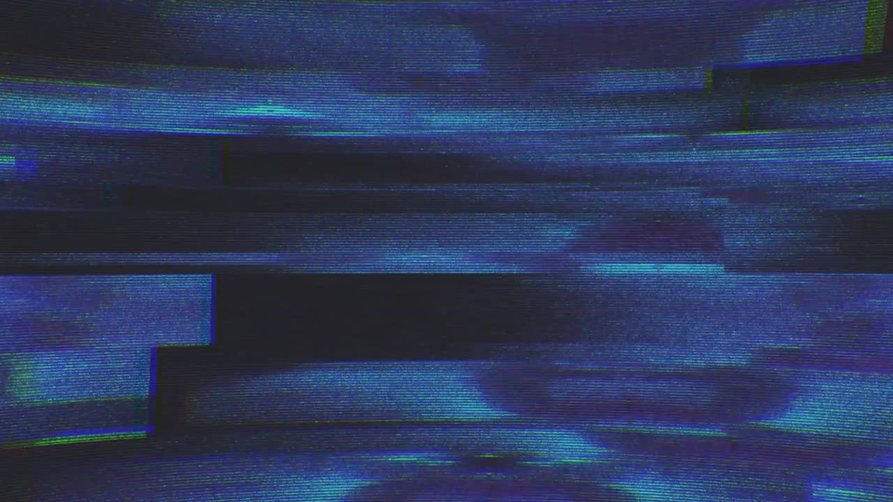 Unique Design Abstract Digital Animation Pixel Noise Glitch Error Video Damage