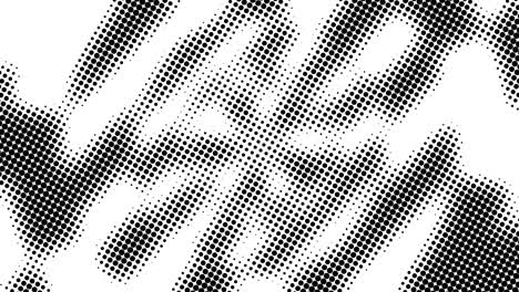 half tone of many dots, computer generated abstract background, 3d render backdrop with optical illusion effect