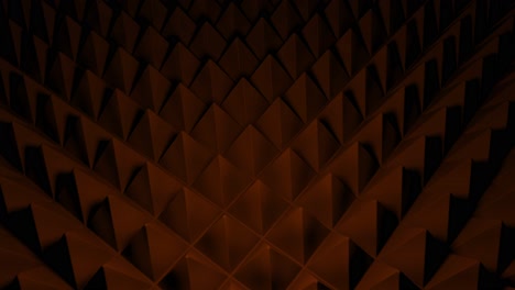 brown soundproof acoustic foam panels