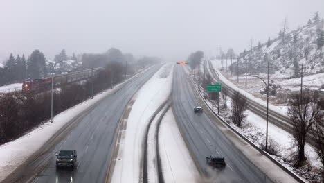 Above-the-Frost:-Highway-1's-Wintry-Journey