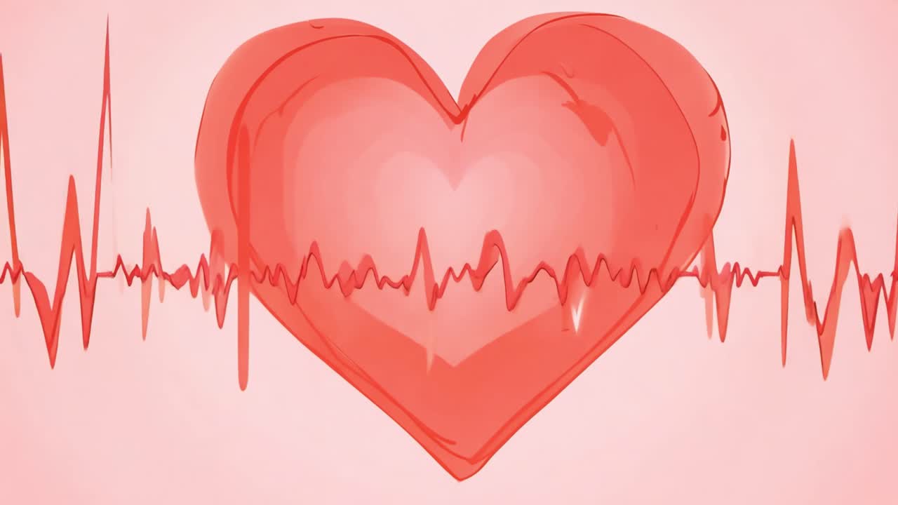 Heartbeat Cardiogram Illustration