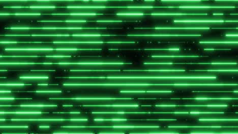 4k glow horizontal strip moving abstract background animation seamless loop - green