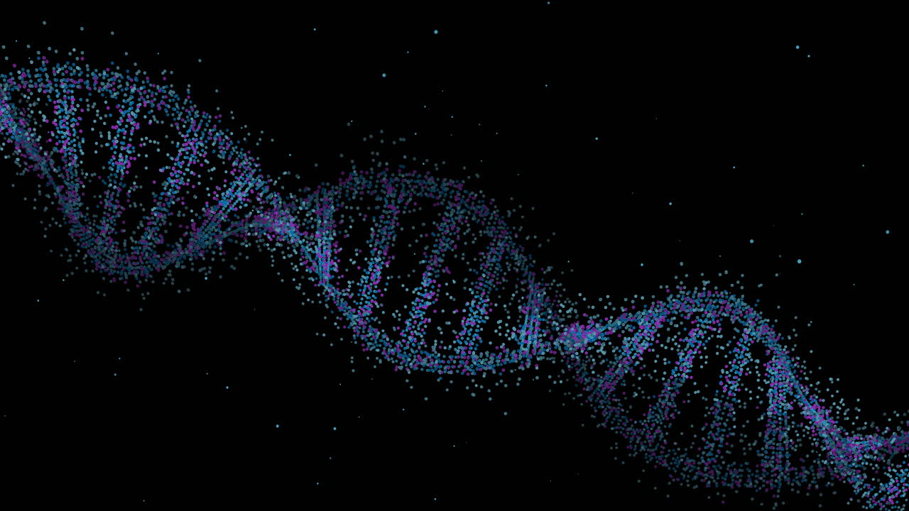 Abstract DNA Helix Representation