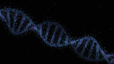 abstract dna helix representation