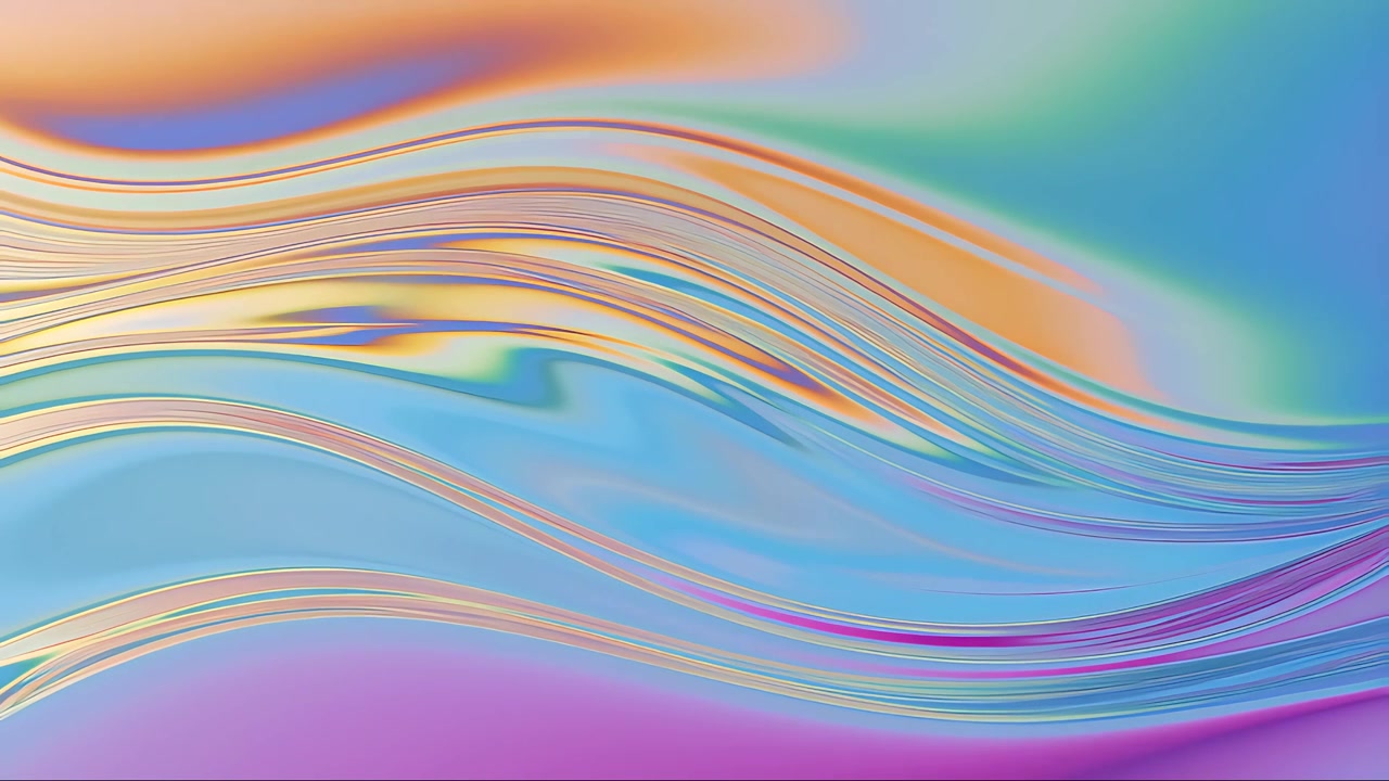 Abstract Fluid Motion Background 4K