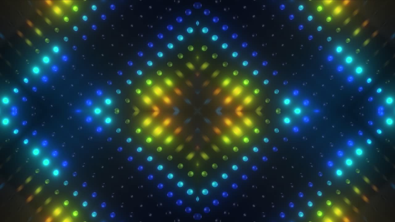 Abstract Colorful Light Patterns