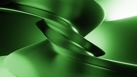 abstract green wave background