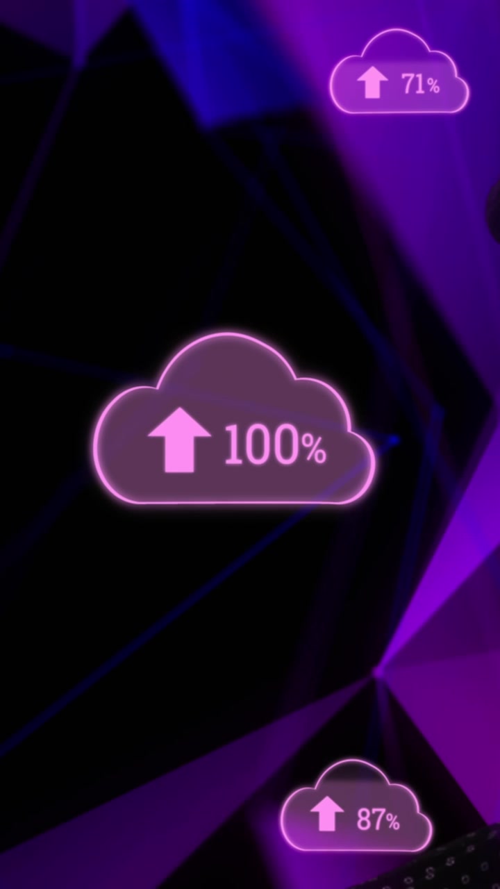 Animazione di icone digitali ed elaborazione dati su interfaccia con un uomo