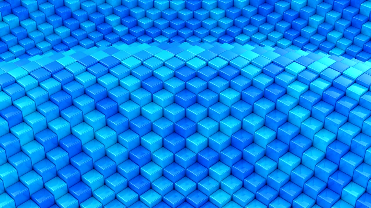 las cajas formaron una onda