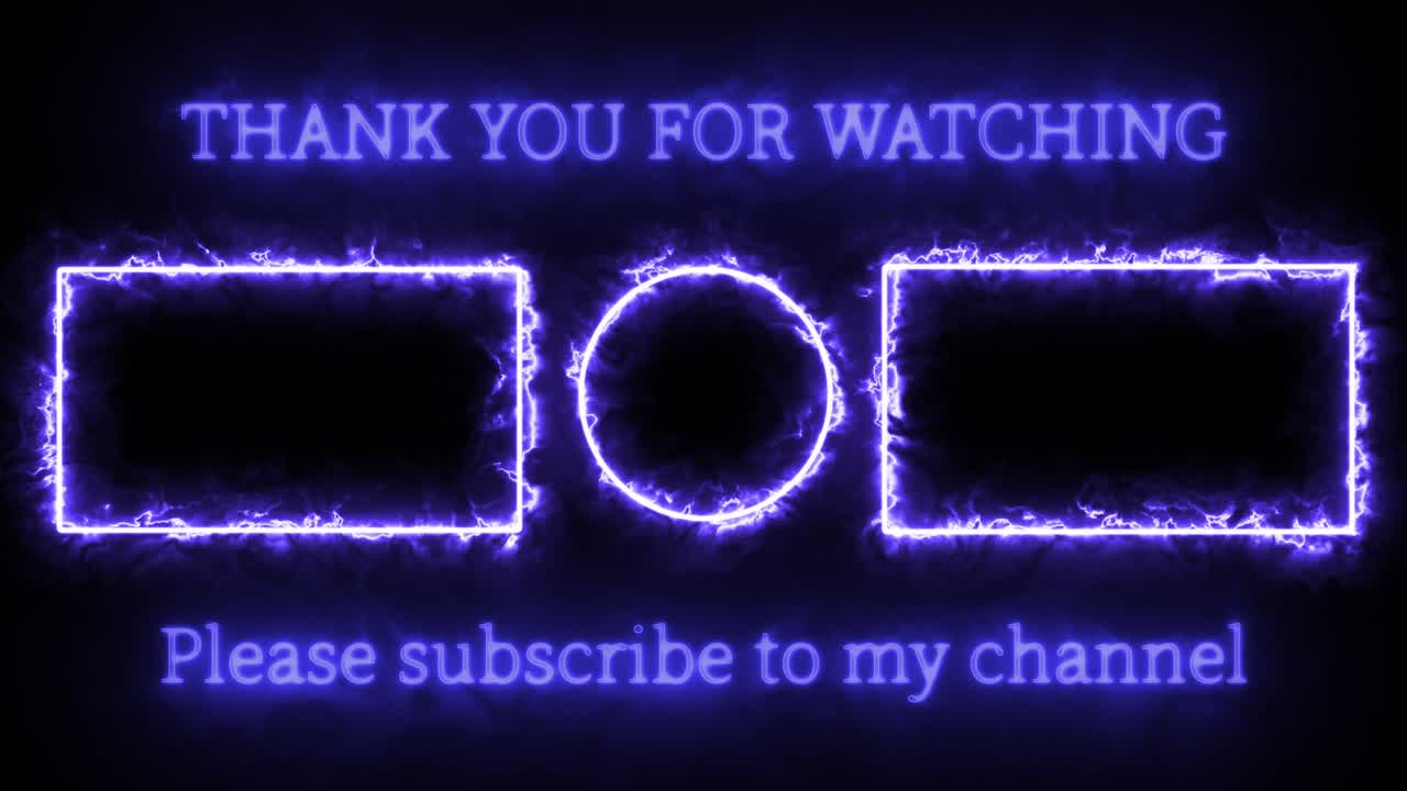 color llama tarjeta de finalización pantalla de finalización gráficos de movimiento