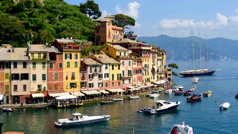 portofino vibrant colors homes and buildings