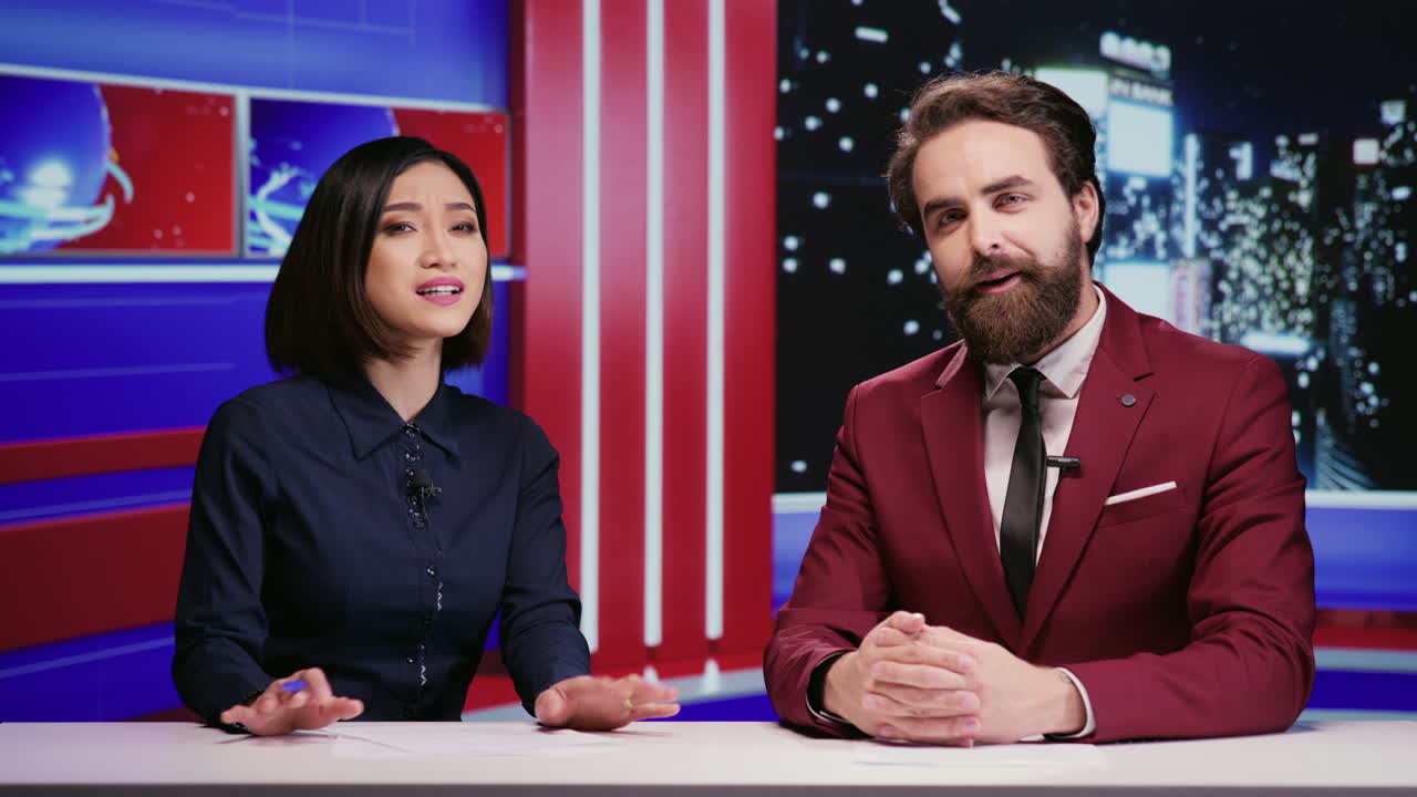 다양한 방송사 들 이 뉴스 주제 를 다루고 있다