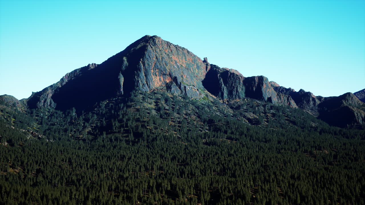 콜로라도 로키 마운틴의 산악 풍경