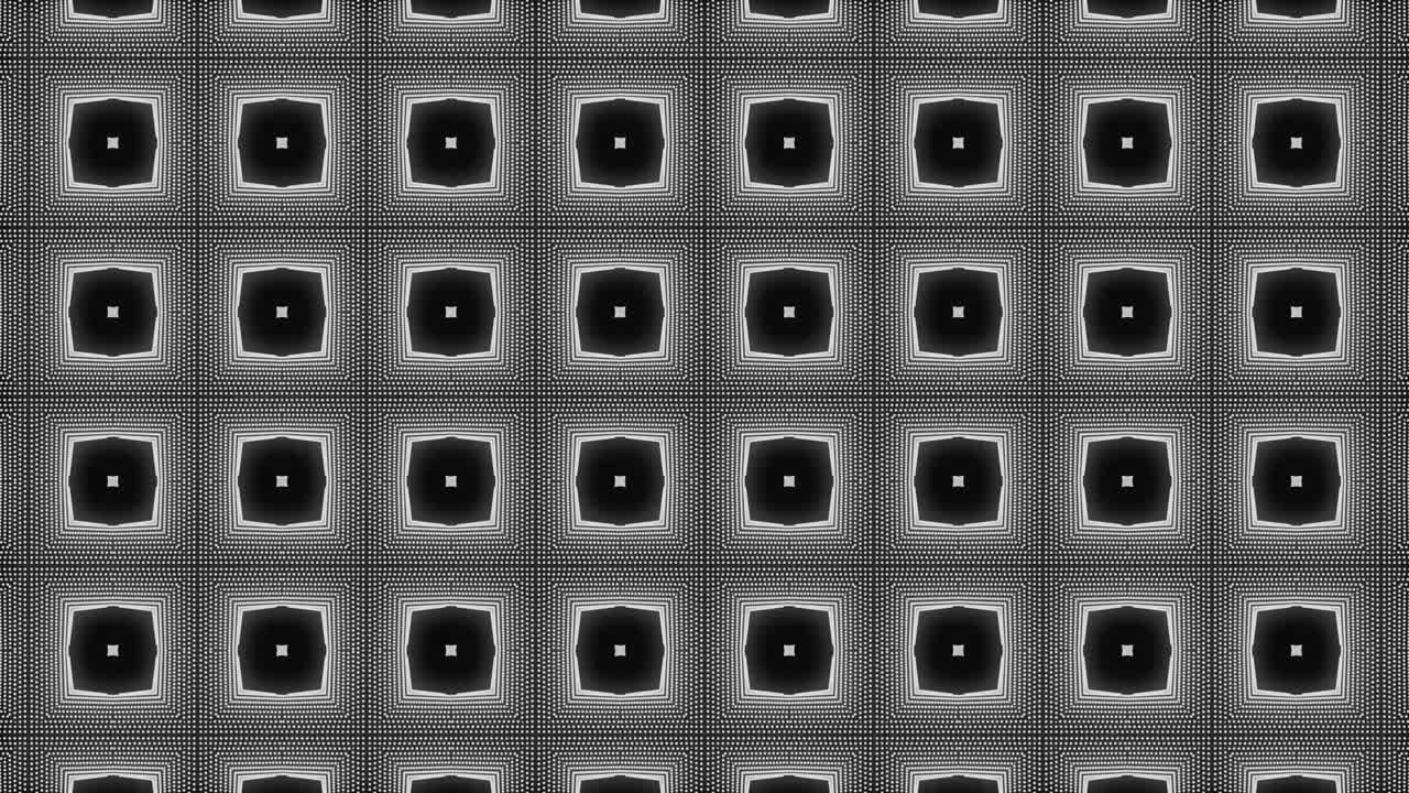 patrón de color blanco diseño gótico animación gráficos de movimiento