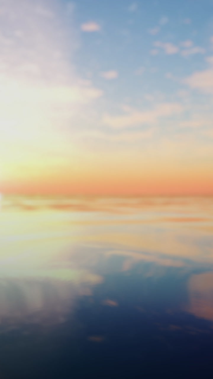 una puesta de sol impresionante sobre el océano