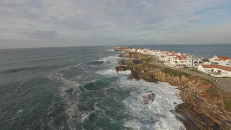 beautiful island of baleal in peniche, portugal